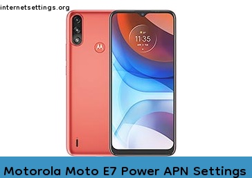 Motorola Moto E7 Power