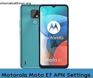 Motorola Moto E7