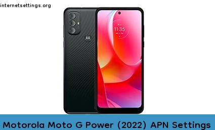 Motorola Moto G Power (2022)