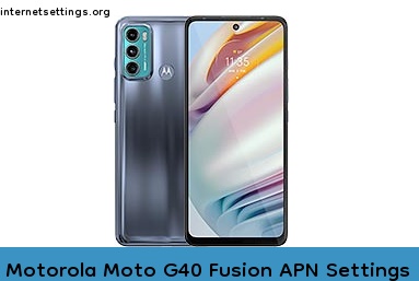 Motorola Moto G40 Fusion