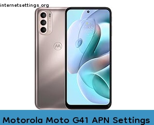 Motorola Moto G41