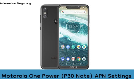 Motorola One Power (P30 Note)