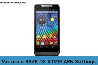 Motorola RAZR D3 XT919