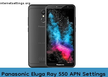 Panasonic Eluga Ray 550