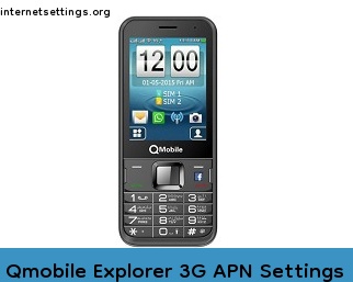 Qmobile Explorer 3G