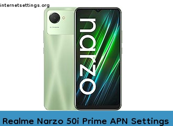 Realme Narzo 50i Prime