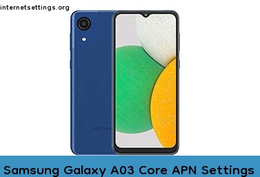 Samsung Galaxy A03 Core