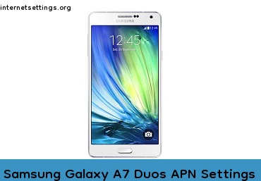 Samsung Galaxy A7 Duos