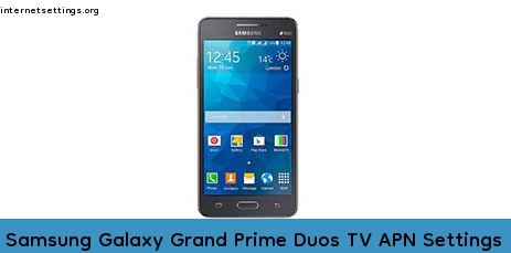 Samsung Galaxy Grand Prime Duos TV