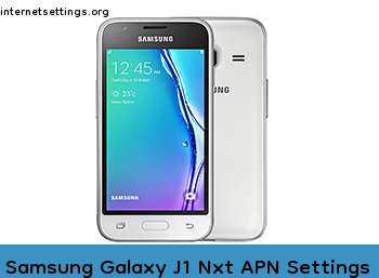 Samsung Galaxy J1 Nxt