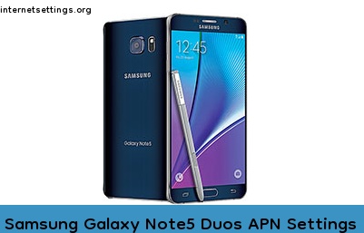 Samsung Galaxy Note5 Duos