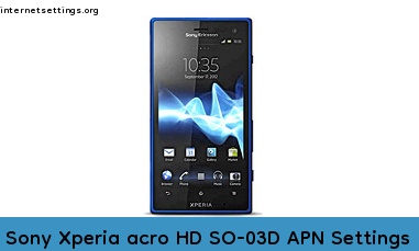 Sony Xperia acro HD SO-03D