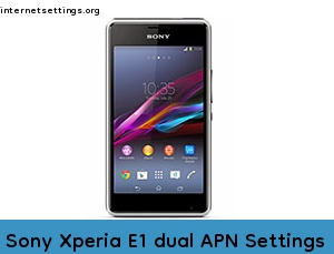 Sony Xperia E1 dual