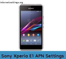 Sony Xperia E1