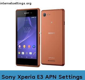 Sony Xperia E3