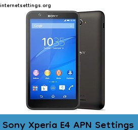 Sony Xperia E4