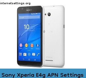 Sony Xperia E4g