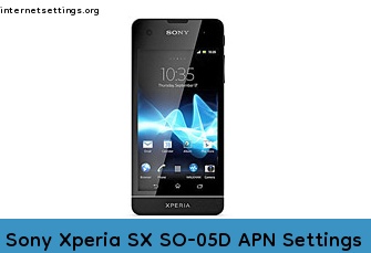 Sony Xperia SX SO-05D