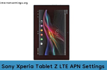 Sony Xperia Tablet Z LTE