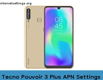 Tecno Pouvoir 3 Plus