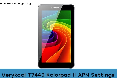 Verykool T7440 Kolorpad II