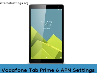 Vodafone Tab Prime 6