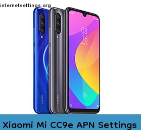 Xiaomi Mi CC9e