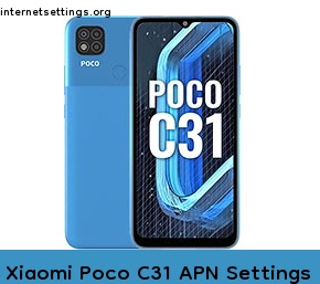 Xiaomi Poco C31