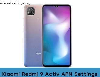 Xiaomi Redmi 9 Activ