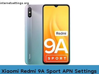 Xiaomi Redmi 9A Sport