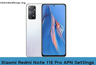 Xiaomi Redmi Note 11E Pro