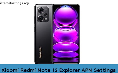 Xiaomi Redmi Note 12 Explorer