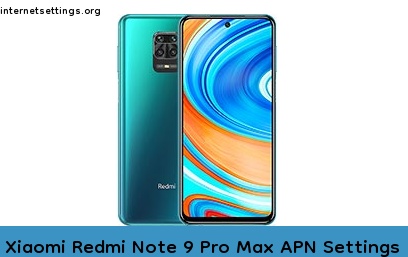 Xiaomi Redmi Note 9 Pro Max