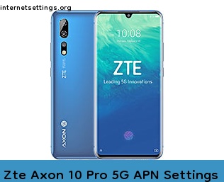 Zte Axon 10 Pro 5G