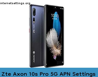 Zte Axon 10s Pro 5G