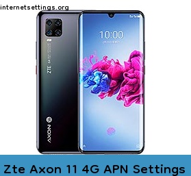 Zte Axon 11 4G