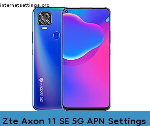 Zte Axon 11 SE 5G