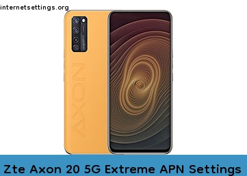 Zte Axon 20 5G Extreme