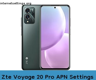 Zte Voyage 20 Pro