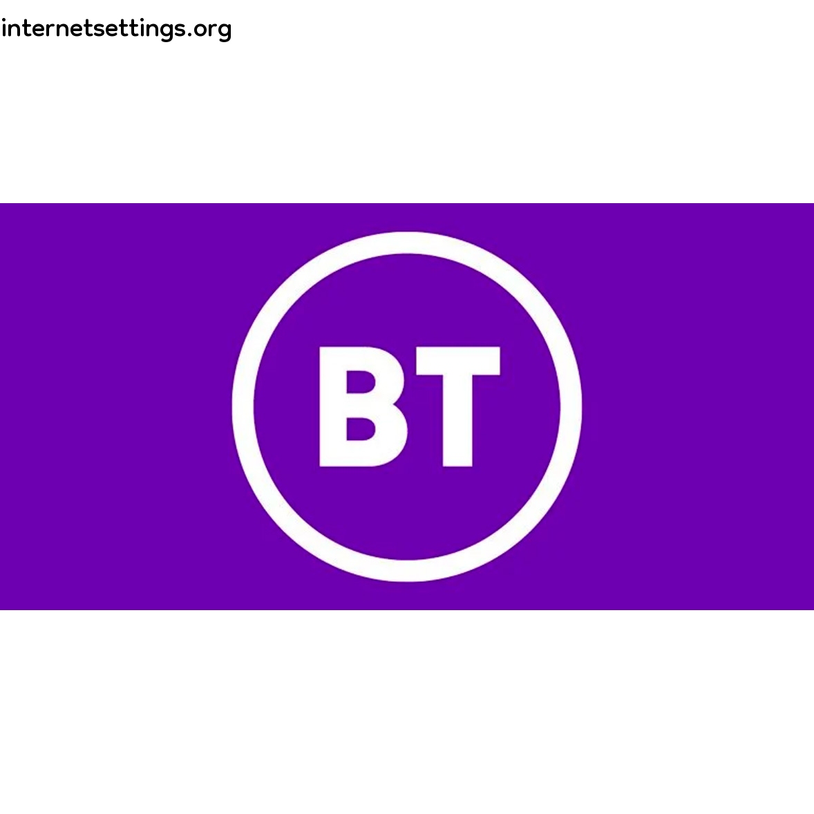 BT Mobile APN Settings