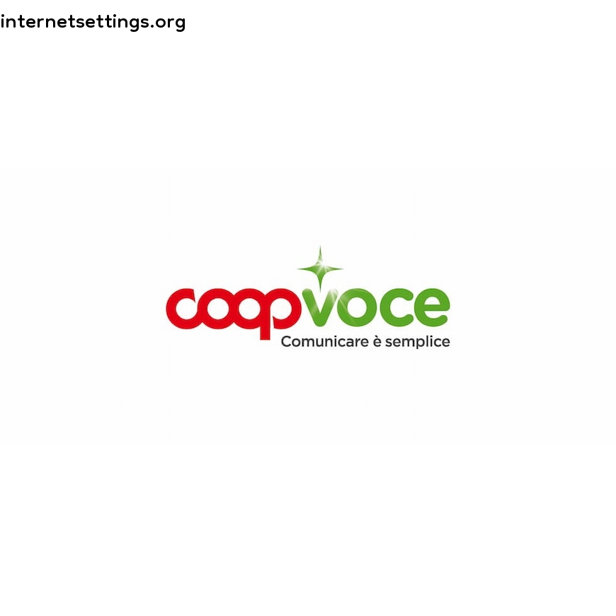 Coop Voce APN Settings