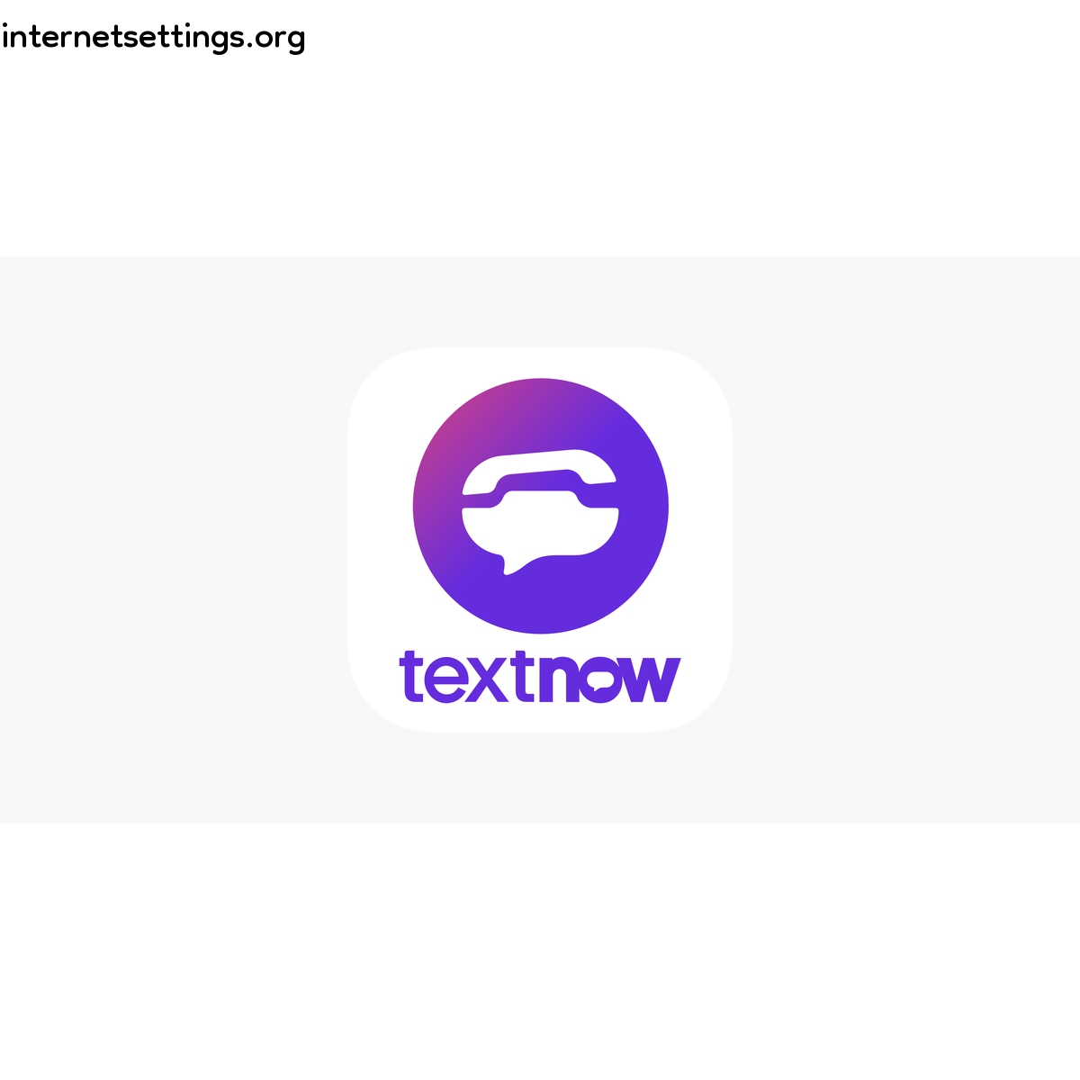 TextNow APN Settings